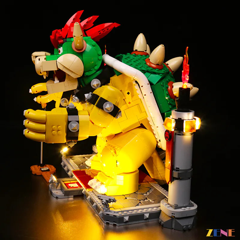 LEGO® The Mighty Bowser™ Display Case (71411)